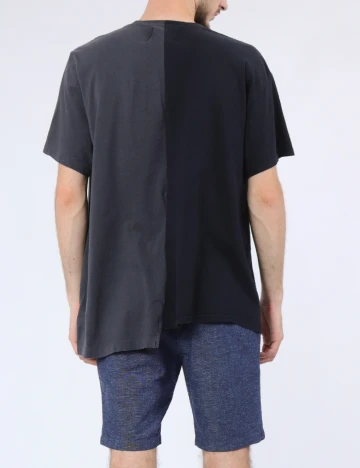 Tricou Glass Onion, gri/negru