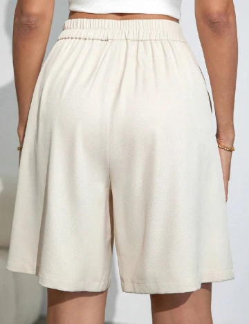 Pantaloni scurti SHEIN, crem Crem
