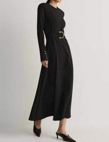 Rochie medie Reserved, negru