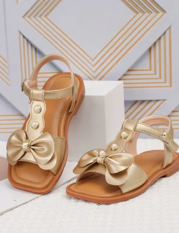 Sandale Shein Kids, auriu