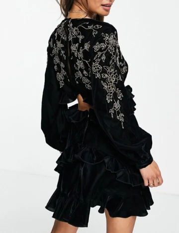 Rochie scurta ASOS, negru Negru