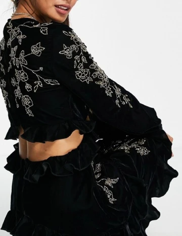 Rochie scurta ASOS, negru Negru