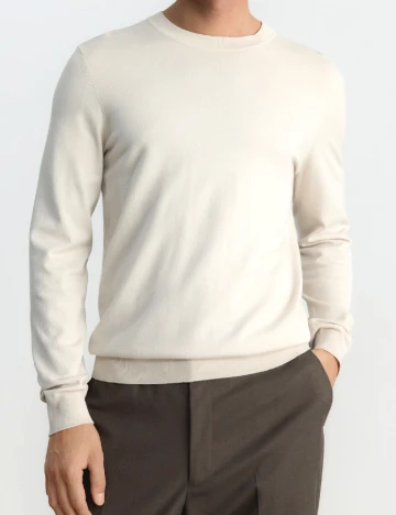 Bluza Reserved, ecru Alb