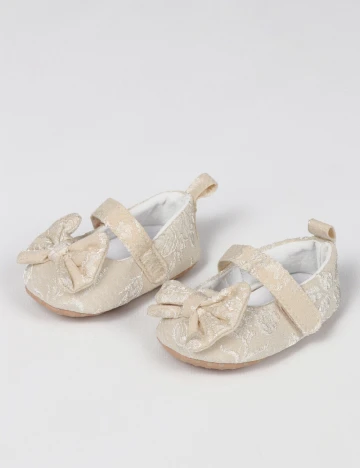 Pantofi Shein Kids, crem