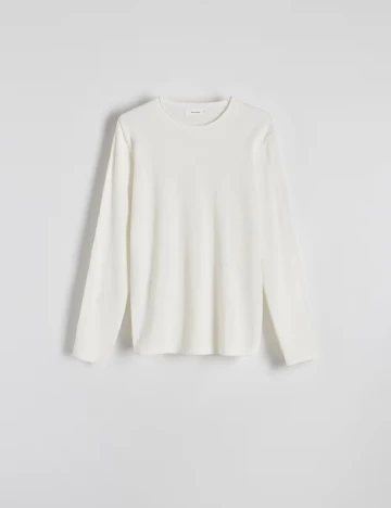 Bluza Reserved, alb