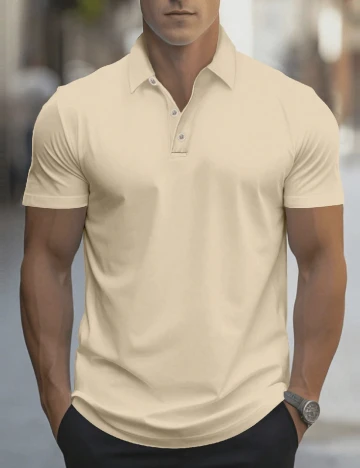 Tricou SHEIN, crem Crem