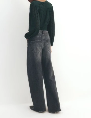 Bluza Reserved, verde inchis