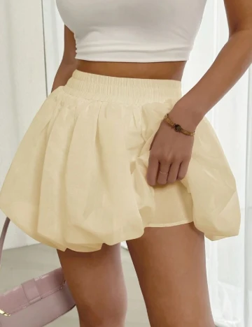 Fusta pantalon SHEIN, crem Crem
