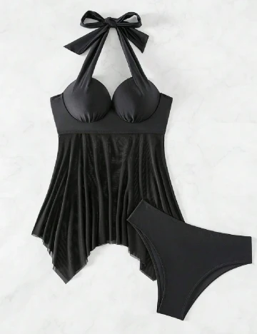 Costum de baie SHEIN, negru