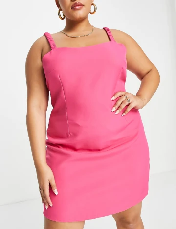 Rochie scurta MISSGUIDED Plus Size, roz