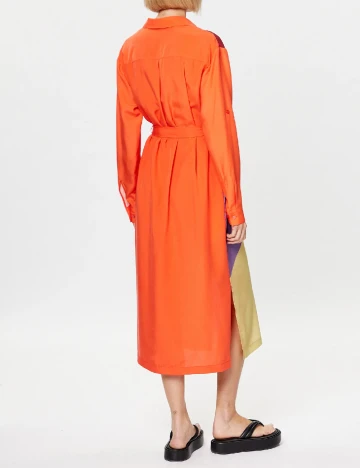 Rochie medie Triumph, mix culori