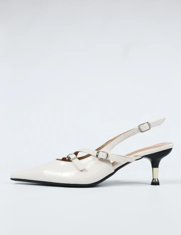 Pantofi SHEIN, ecru