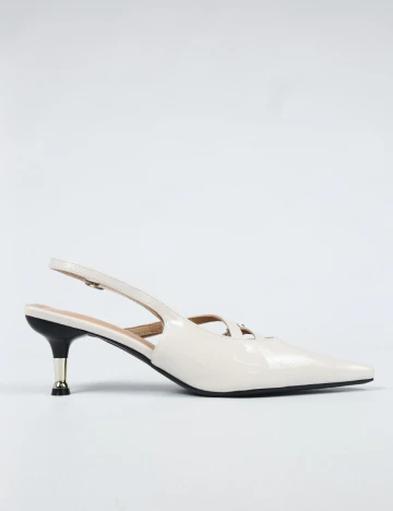 Pantofi SHEIN, ecru