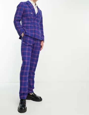 Pantaloni Devil s Advocate, albastru