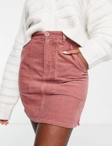 Fusta ASOS, roz pudra