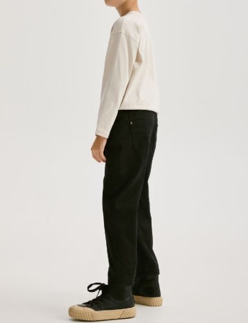 Pantaloni Reserved, negru