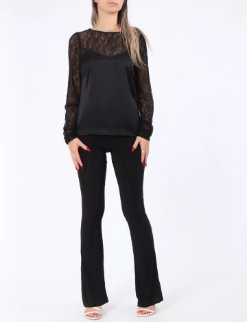 Pantaloni COLLUSION, negru