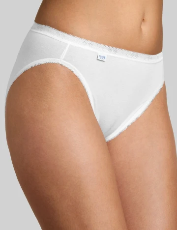 Set chiloti 2 perechi Sloggi by Triumph, alb