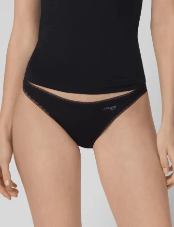Set chiloti 2 perechi Sloggi by Triumph, negru