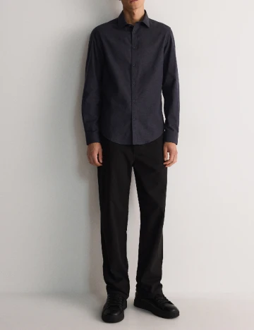 Camasa Reserved, bleumarin