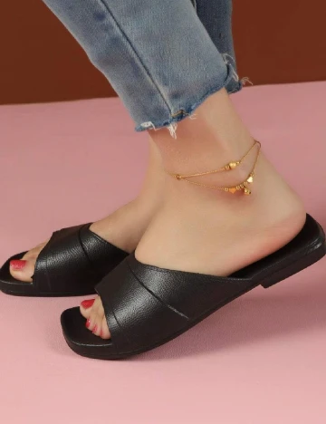 Slapi SHEIN, negru