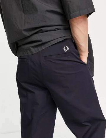 Pantaloni Fred Perry, albastru