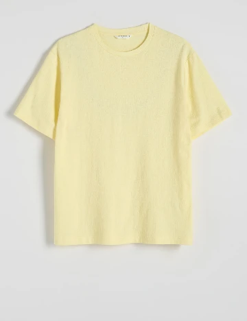 Tricou Reserved, galben
