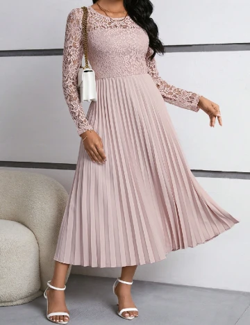 Rochie medie SHEIN, roz