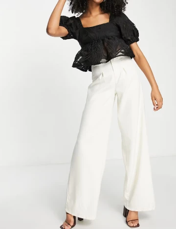 Top ASOS, negru Negru