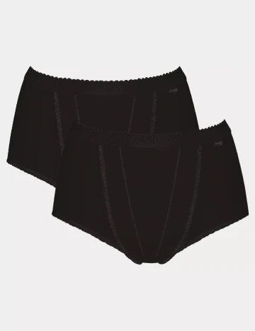 Set chiloti 2 perechi Sloggi by Triumph, negru