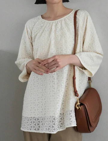 Bluza Dazy, crem