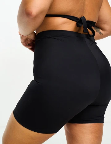 Chilot de baie Ivory Rose Curve, negru