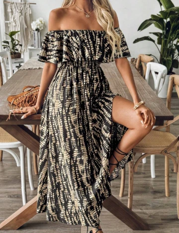 Rochie lunga SHEIN, negru Negru