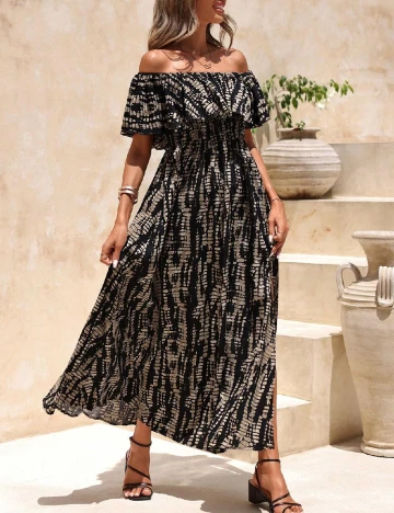 Rochie lunga SHEIN, negru Negru