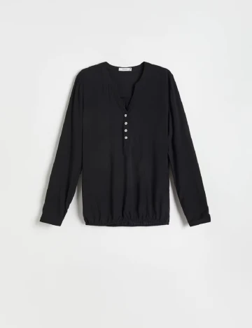 Bluza Reserved, negru