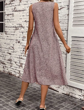 Rochie medie SHEIN, animal print Animal print