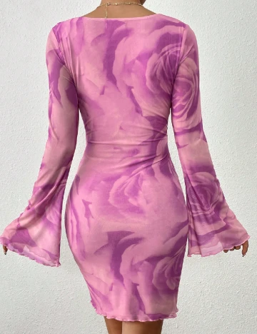Rochie scurta SHEIN, roz