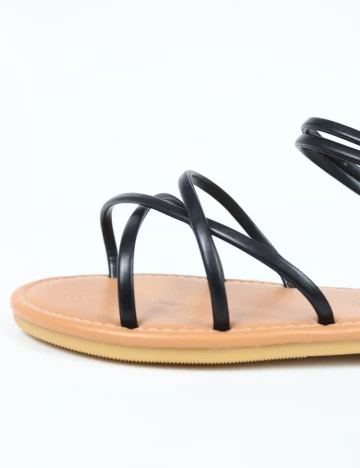 Sandale Shein Kids, negru