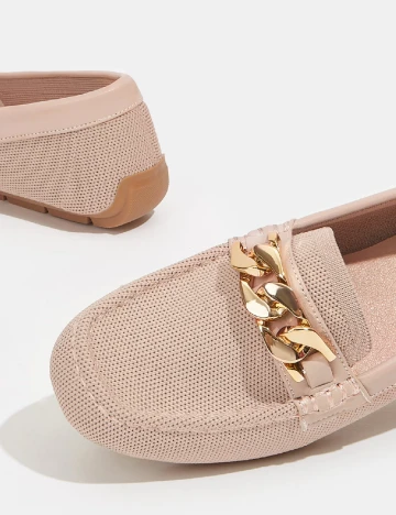 Mocasini SHEIN, maro