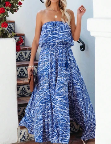 Rochie lunga SHEIN, albastru