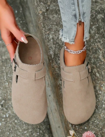 Mocasini SHEIN, bej