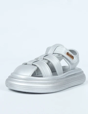 Sandale Shein Kids, gri