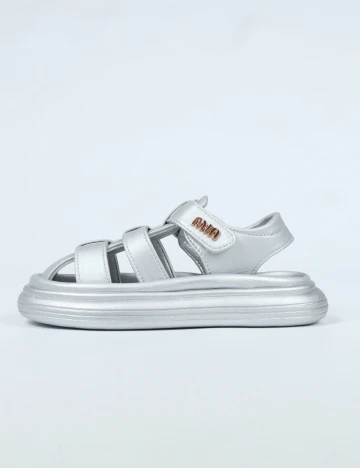 Sandale Shein Kids, gri