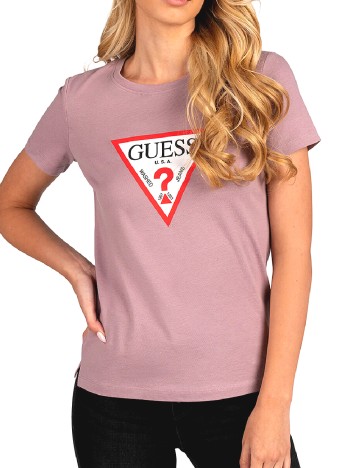 
						Tricou Guess, roz pudra