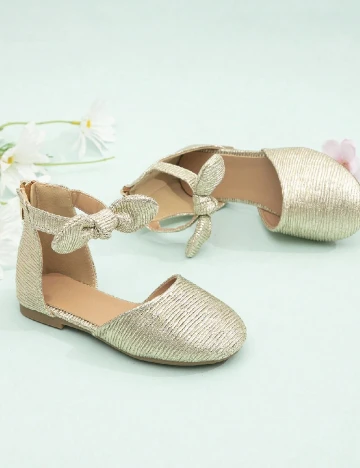 Pantofi Shein Kids, auriu