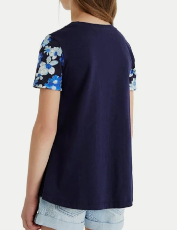 Tricou Desigual, bleumarin