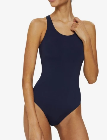 Costum de baie Esprit, bleumarin inchis