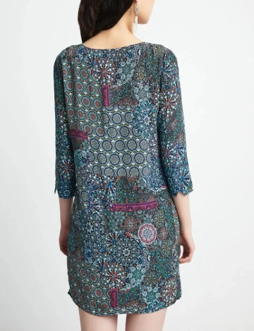 Rochie scurta Desigual, mix culori