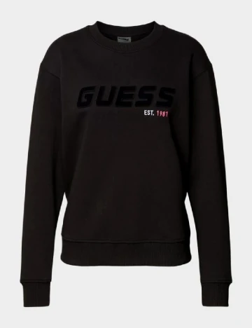 Bluza Oversize Guess, negru Negru