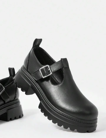 Mocasini SHEIN, negru